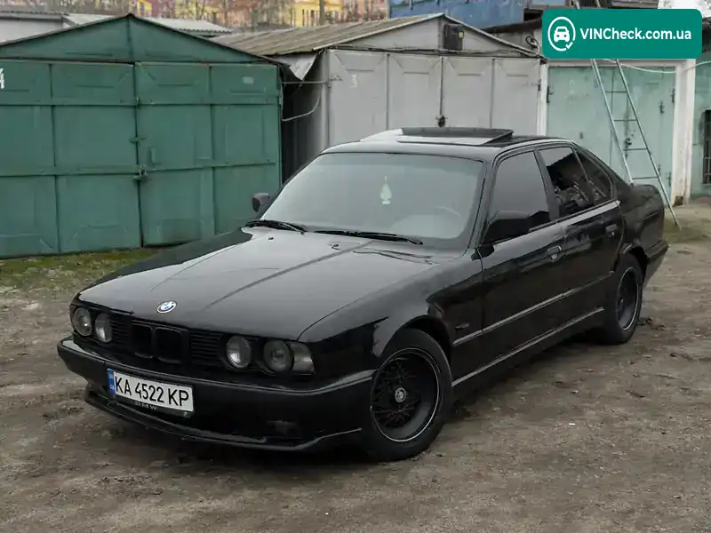 BMW 5 Series 1990, фото з оголошення 1 з 21, VIN WBAHD11090BE63349