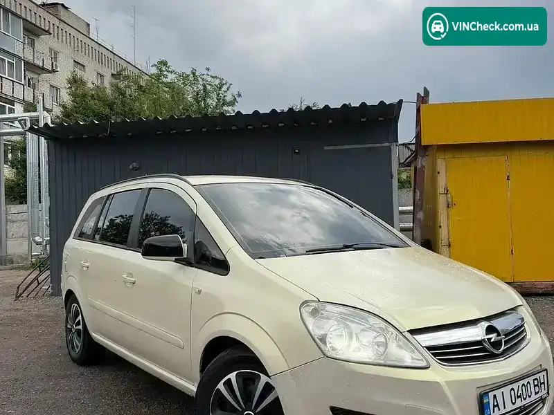Opel Zafira 2012, фото з оголошення, VIN W0L0AHM75C2100366