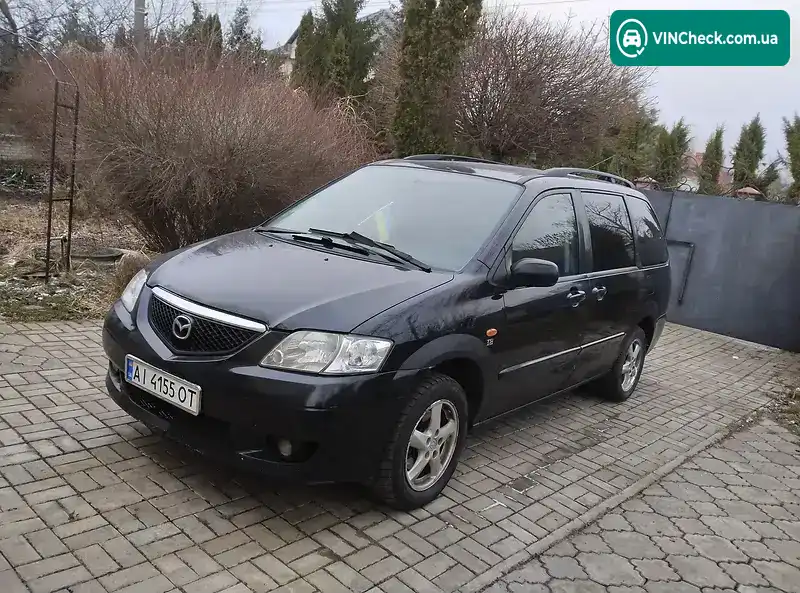 Mazda MPV 2003, фото з оголошення 1 з 10, VIN JMZLW19R240210843