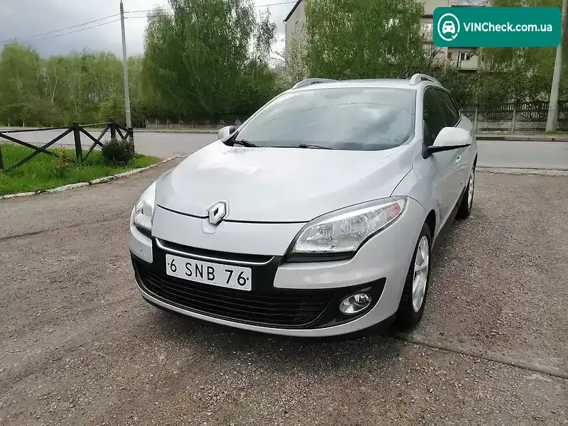 Renault Megane 2013, фото з оголошення 1 з 20, VIN VF1KZX40649637997
