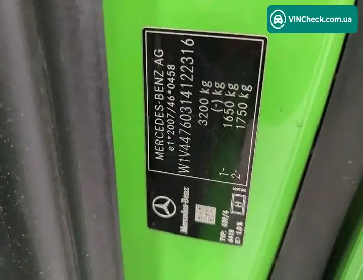 Mercedes-Benz eVito 2022, фото з оголошення 2 з 10, VIN W1V44760314122316