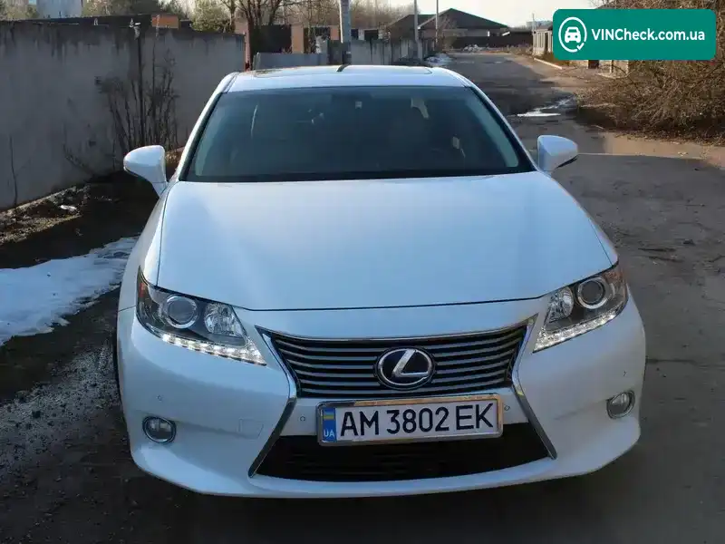 Lexus ES 2013, фото з оголошення 1 з 20, VIN JTHBW1GG9D2014908