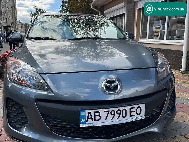 Mazda 3 2012, фото з оголошення 2 з 15, VIN JM1BL1TFXD1725255
