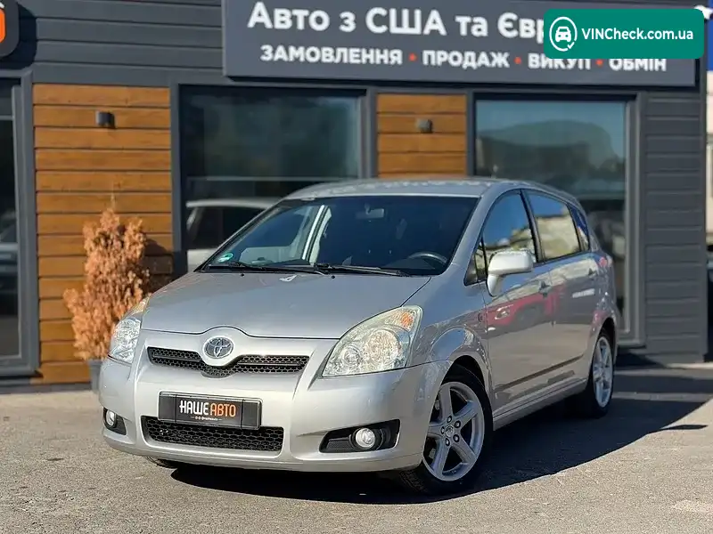 Toyota Corolla Verso 2007, фото з оголошення 1 з 20, VIN NMTEJ16R00R098795