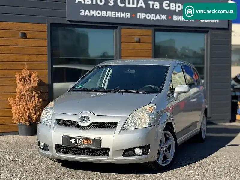 Toyota Corolla Verso 2007, фото з оголошення 2 з 20, VIN NMTEJ16R00R098795
