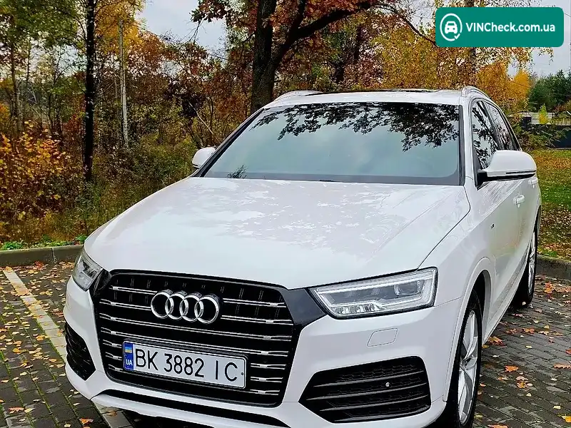 Audi Q3 2017, фото з оголошення 1 з 15, VIN WA1JCCFS7JR014460