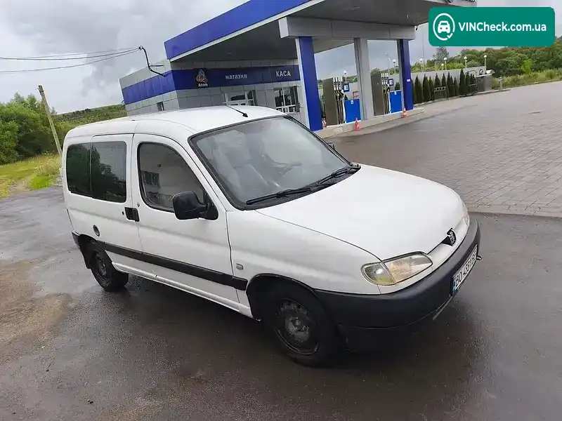 Peugeot Partner 2000, фото з оголошення 1 з 11, VIN VF35CWJYF60320064