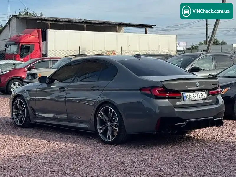 BMW 5 Series 2020, фото з оголошення 2 з 20, VIN WBA13BK04MCF29749