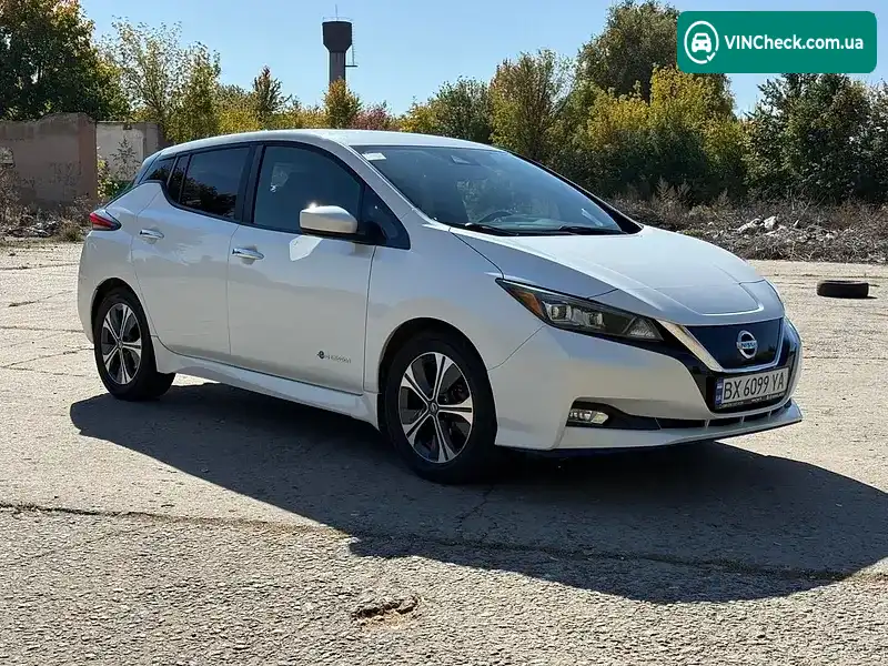 Nissan Leaf 2019, фото з оголошення 1 з 9, VIN 1N4BZ1CP4KC318773