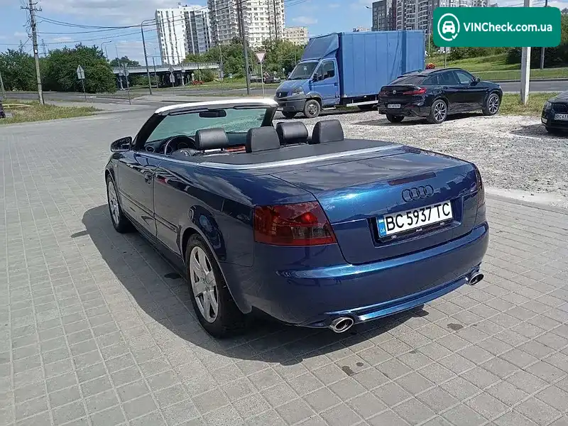 Audi A4 2003, фото з оголошення 2 з 17, VIN WAUZZZ8H73K027018