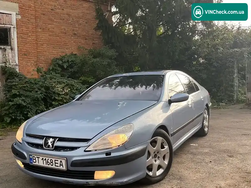 Peugeot 607 2002, фото з оголошення 1 з 10, VIN VF39DXFX692026534
