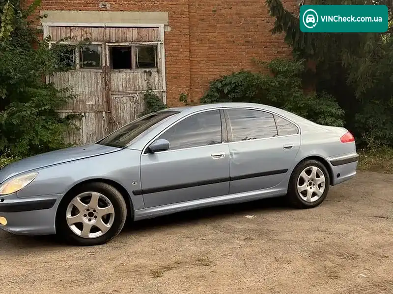 Peugeot 607 2002, фото з оголошення 2 з 10, VIN VF39DXFX692026534