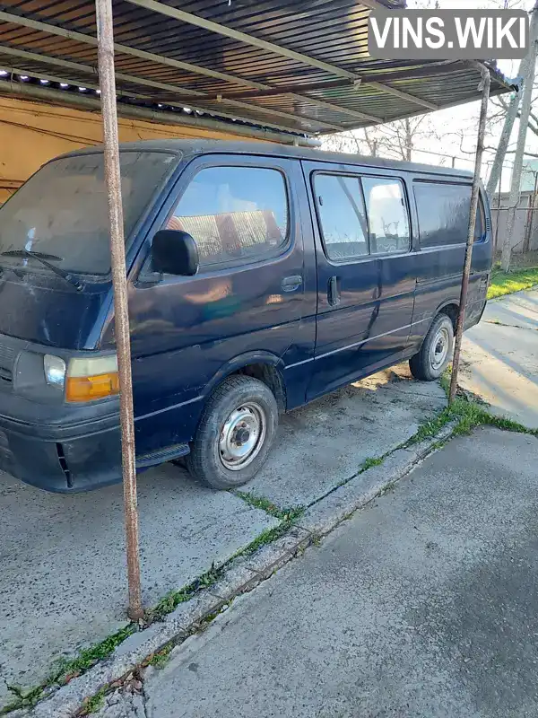Toyota Hiace 1993, фото з оголошення 2 з 6, VIN JT121LHB200050979