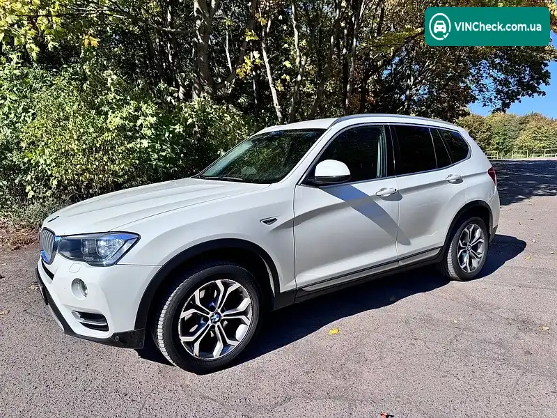BMW X3 2016, фото з оголошення 2 з 20, VIN WBAWX310900L70818