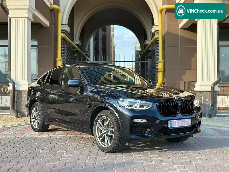 BMW X4 2019, фото з оголошення 2 з 20, VIN WBAVJ910609A42819
