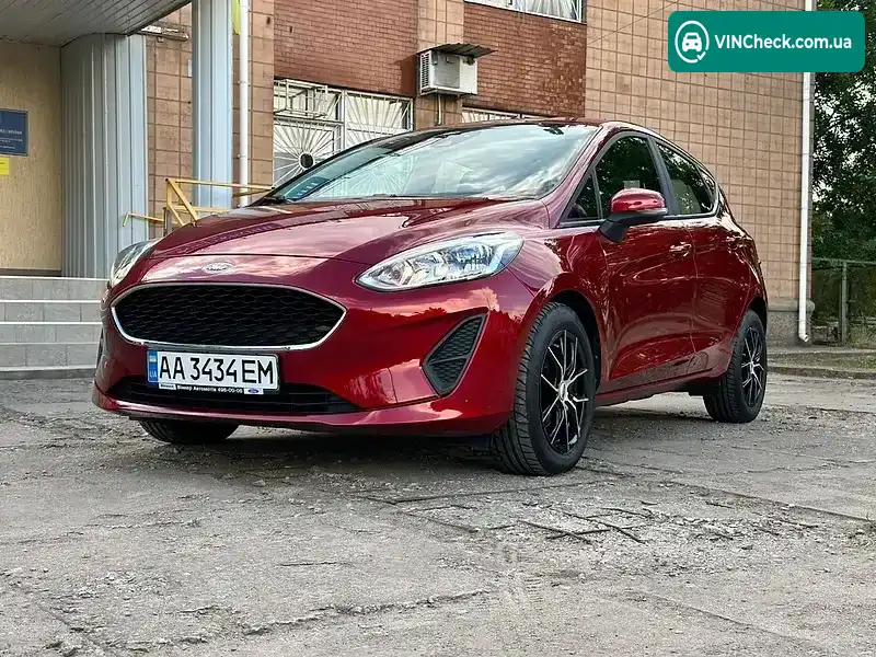 Ford Fiesta 2018, фото з оголошення 1 з 20, VIN WF0JXXGAHJJL76547