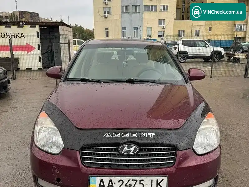 Hyundai Accent 2008, фото з оголошення 2 з 13, VIN NLHCM41VP9Z148348