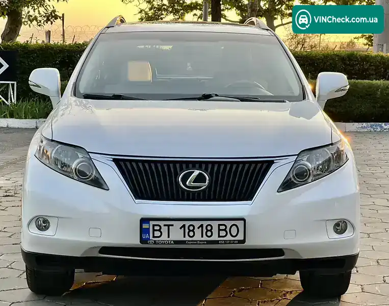 Lexus RX 2010, фото з оголошення 1 з 21, VIN 2T2BK1BA2AC037388
