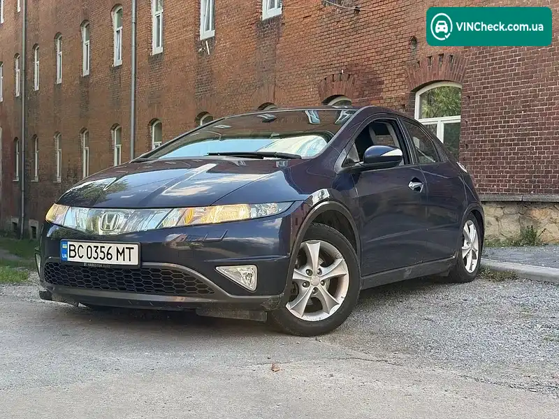 Honda Civic 2008, фото з оголошення 1 з 20, VIN SHHFK17608U009001