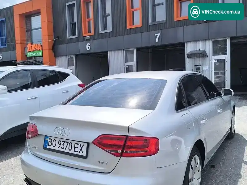 Audi A4 2009, фото з оголошення 1 з 6, VIN WAUZZZ8K0AA067942