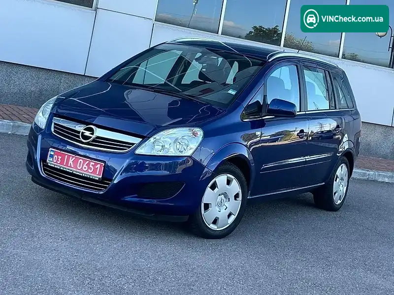 Opel Zafira 2010, фото з оголошення 1 з 20, VIN W0L0AHM75AG019708