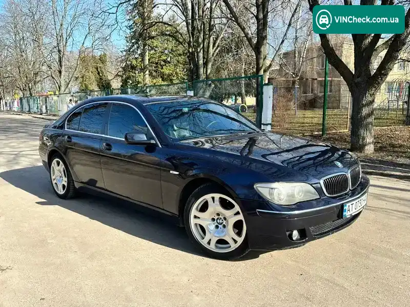 BMW 7 Series 2007, фото з оголошення 1 з 11, VIN WBAHM21040DS75667