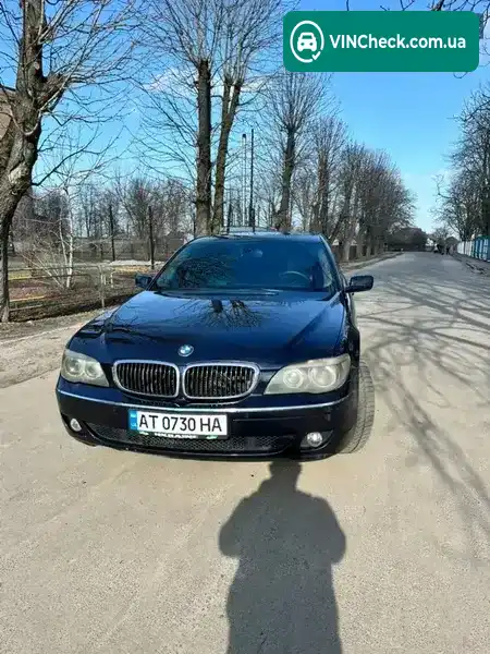 BMW 7 Series 2007, фото з оголошення 2 з 11, VIN WBAHM21040DS75667