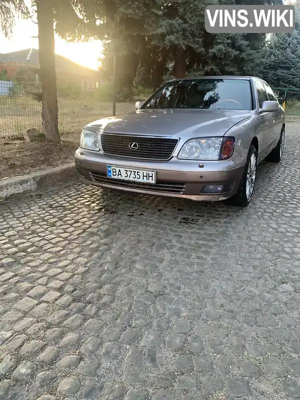 Lexus LS 1999, фото з оголошення 2 з 6, VIN JT8BH28F6X0164187