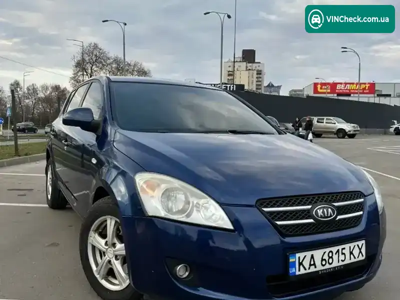 Kia Ceed 2008, фото з оголошення 2 з 21, VIN Y6LFF24238L004660