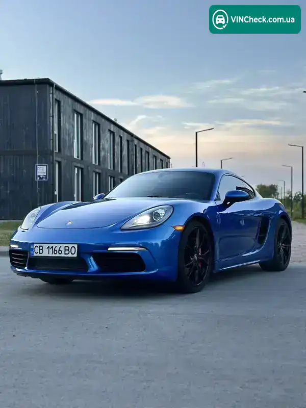 Porsche Cayman 2017, фото з оголошення 1 з 17, VIN WP0AB2A81JK278085