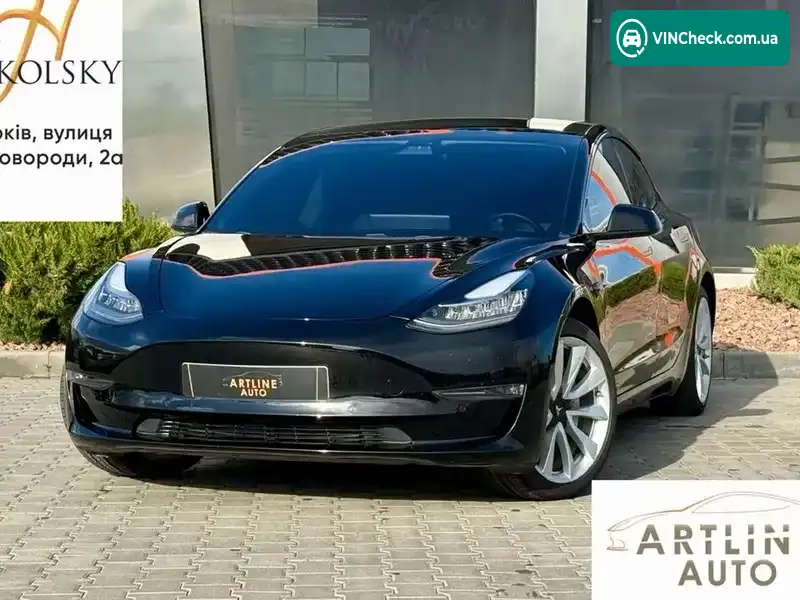 Tesla Model 3 2019, фото з оголошення 1 з 20, VIN 5YJ3E1EA8KF417053