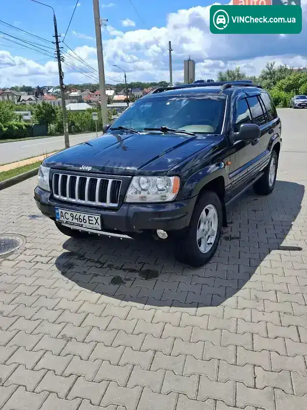 Jeep Grand Cherokee 2004, фото з оголошення 1 з 17, VIN 1J8G2E8A54Y135901