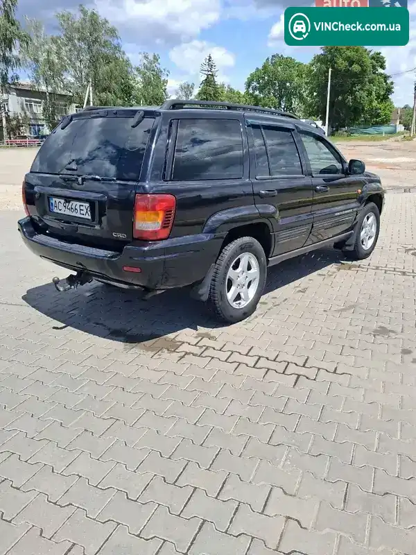Jeep Grand Cherokee 2004, фото з оголошення 2 з 17, VIN 1J8G2E8A54Y135901
