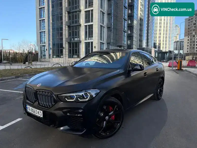 BMW X6 2022, фото з оголошення 1 з 21, VIN WBAGT210309P66474