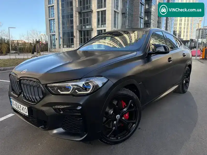 BMW X6 2022, фото з оголошення 2 з 21, VIN WBAGT210309P66474