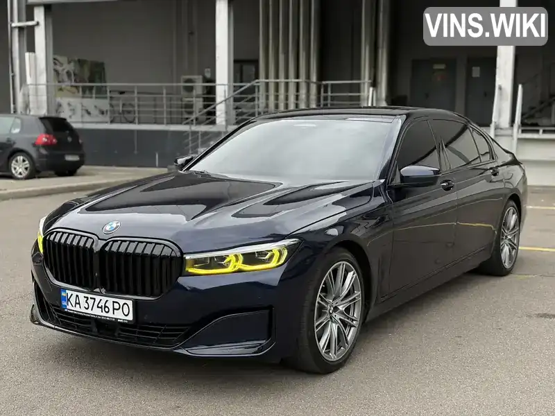BMW 7 Series 2020, фото з оголошення 1 з 21, VIN WBA7T2C01MCE56512