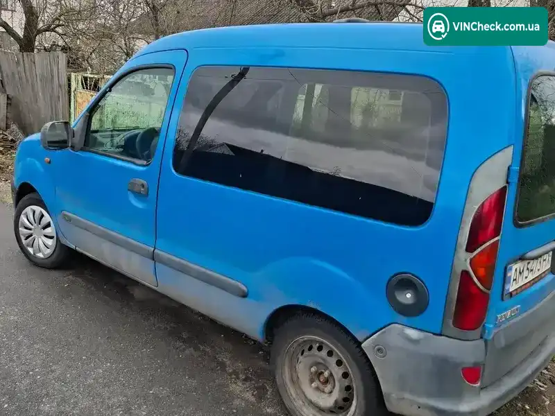 Renault Kangoo 1999, фото з оголошення 2 з 6, VIN VF1FC0EAF19750619