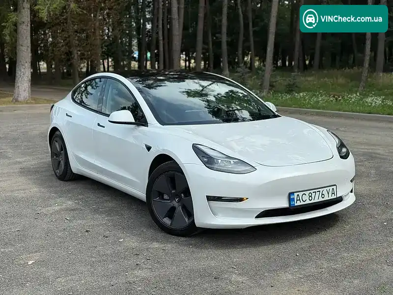 Tesla Model 3 2021, фото з оголошення 1 з 20, VIN 5YJ3E1EB0MF915033