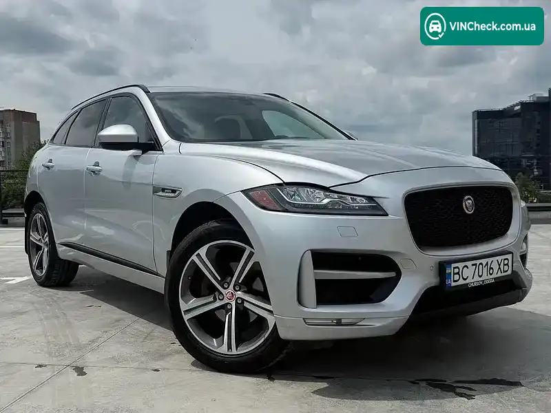 Jaguar F-Pace 2017, фото з оголошення 1 з 20, VIN SADCL2FX0JA290647