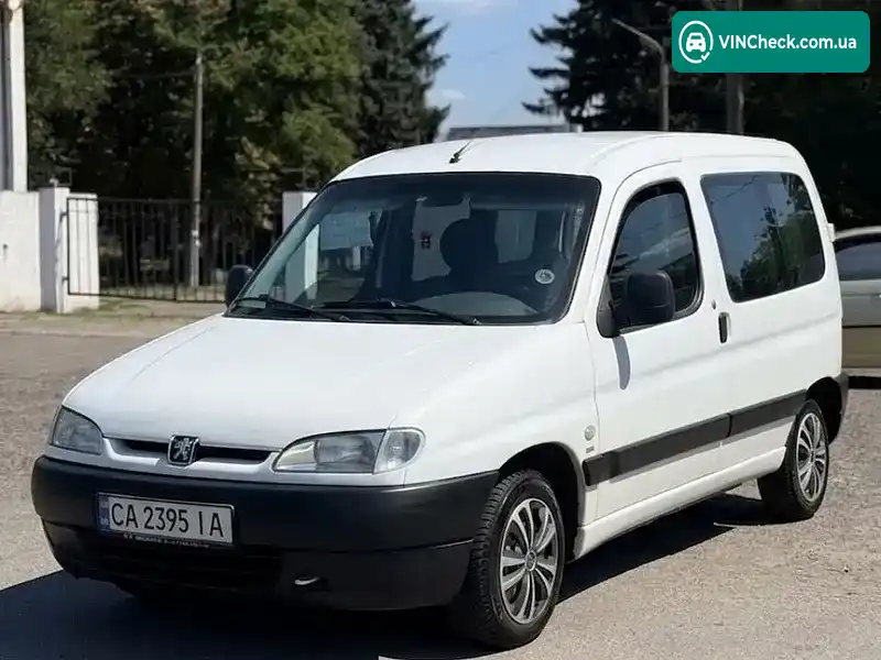 Peugeot Partner 2002, фото з оголошення 1 з 6, VIN VF35CRHYF60543224