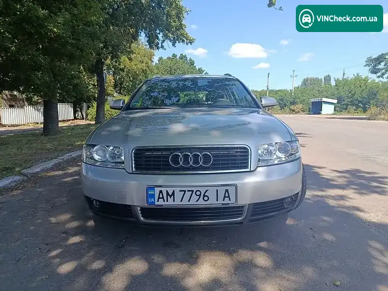 Audi A4 2002, фото з оголошення 1 з 20, VIN WAUZZZ8E33A244092