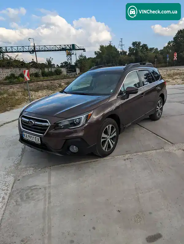 Subaru Outback 2019, фото з оголошення 1 з 15, VIN 4S4BSANC4K3350613