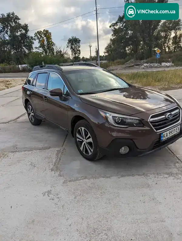 Subaru Outback 2019, фото з оголошення 2 з 15, VIN 4S4BSANC4K3350613