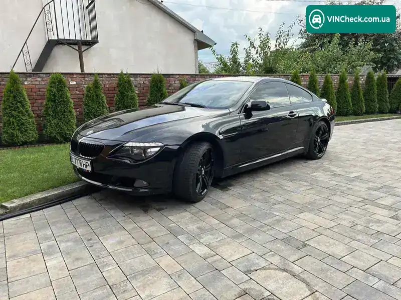 BMW 6 Series 2008, фото з оголошення 1 з 13, VIN WBAEA72070CZ43197