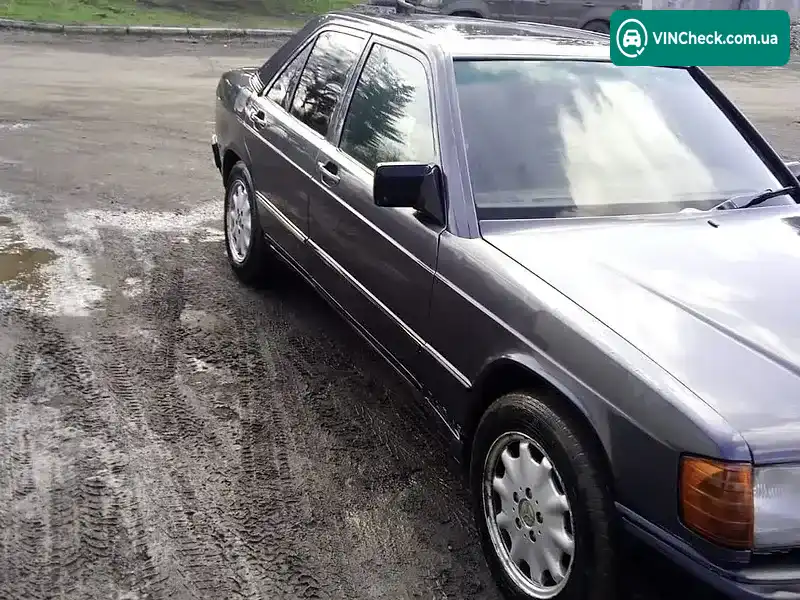 Mercedes-Benz 190 1986, фото з оголошення 2 з 5, VIN WDB2010241F228900