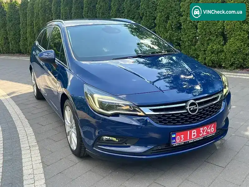 Opel Astra 2019, фото з оголошення 1 з 20, VIN W0VBE8EN6K8043362