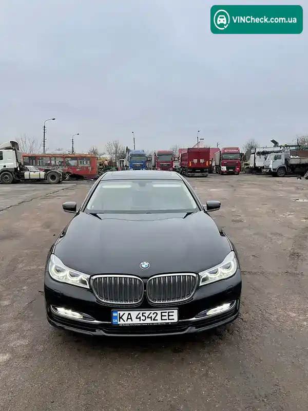 BMW 7 Series 2016, фото з оголошення 1 з 20, VIN WBA7F21020G381555