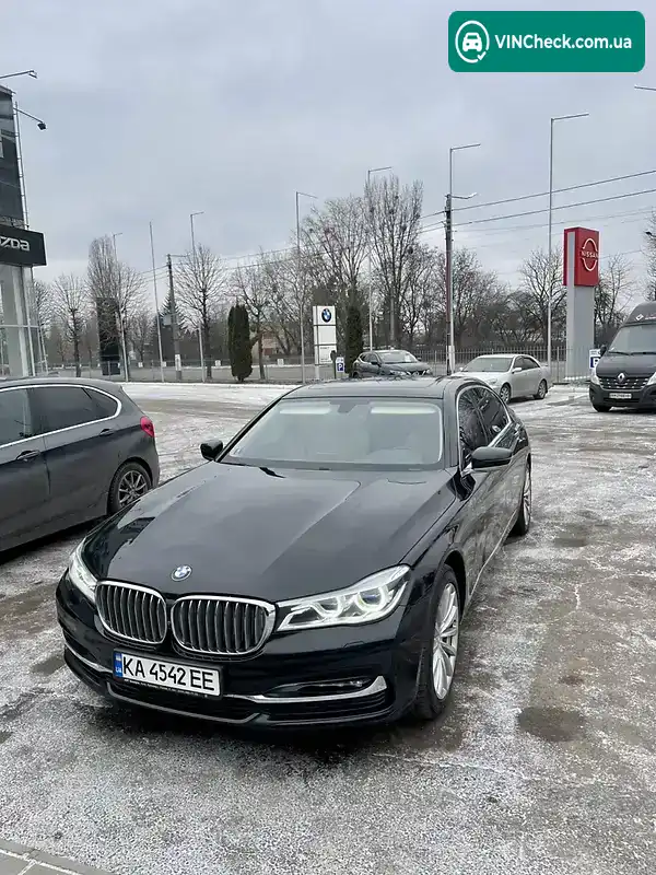 BMW 7 Series 2016, фото з оголошення 2 з 20, VIN WBA7F21020G381555