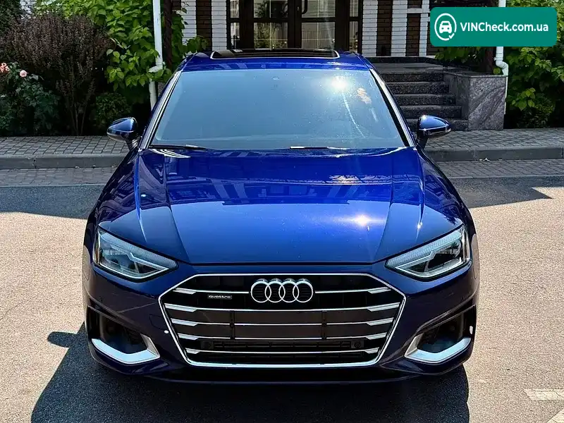 Audi A4 2020, фото з оголошення 1 з 20, VIN WAUABAF43MN008551