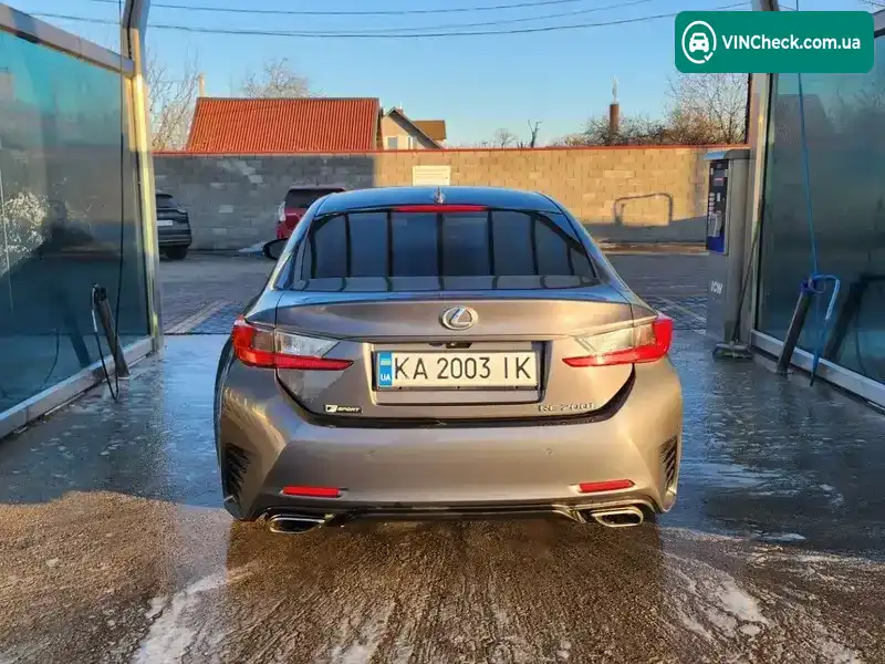 Lexus RC 2016, фото з оголошення 2 з 9, VIN JTHHA5BC7G5003672